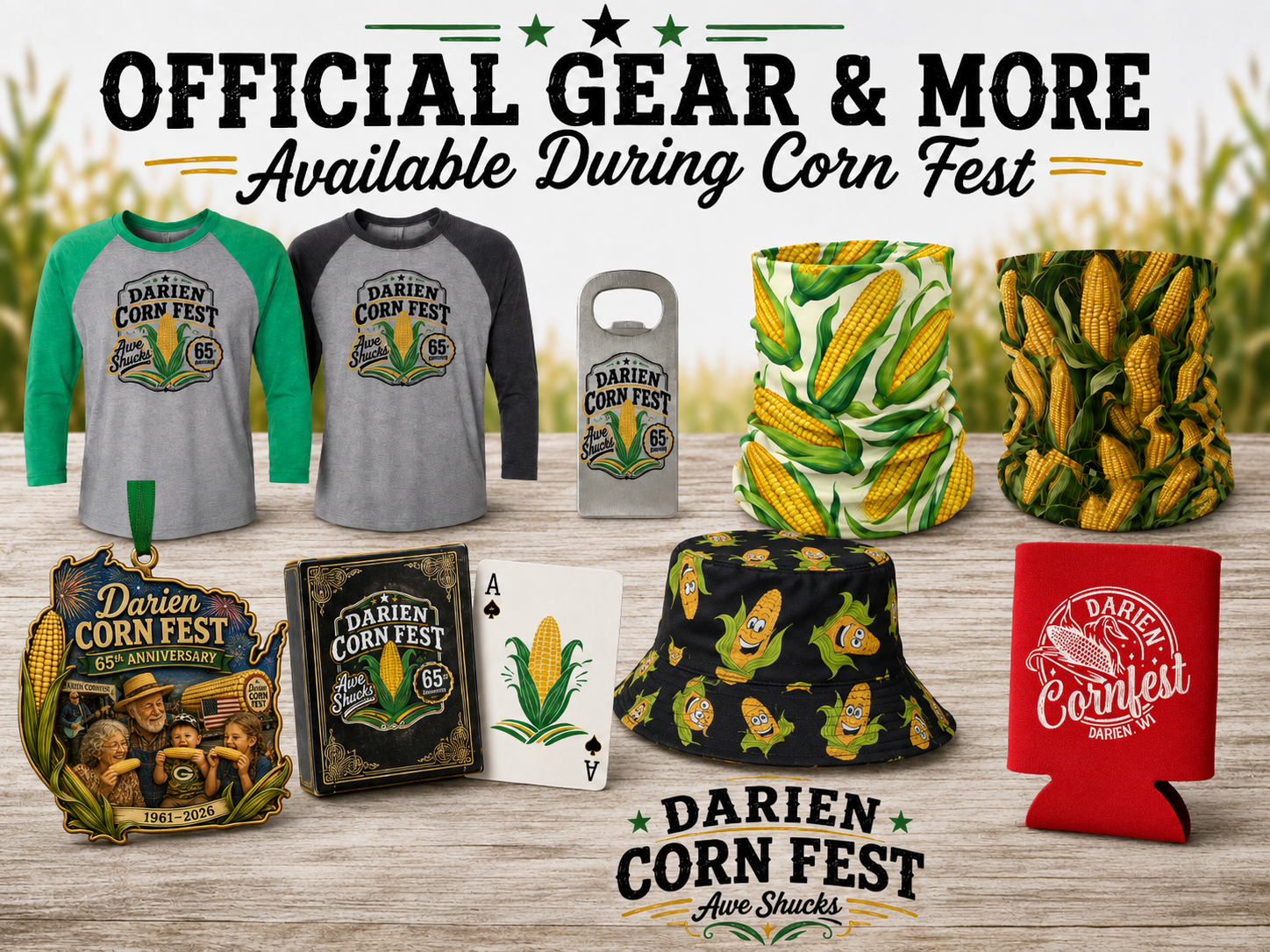 Darien Corn Fest Official Gear